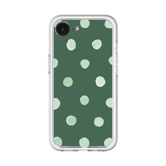 Premium Panel［ Watercolor Dots Retro Color - Green ］