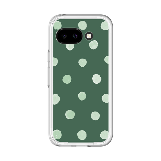 Premium Panel［ Watercolor Dots Retro Color - Green ］