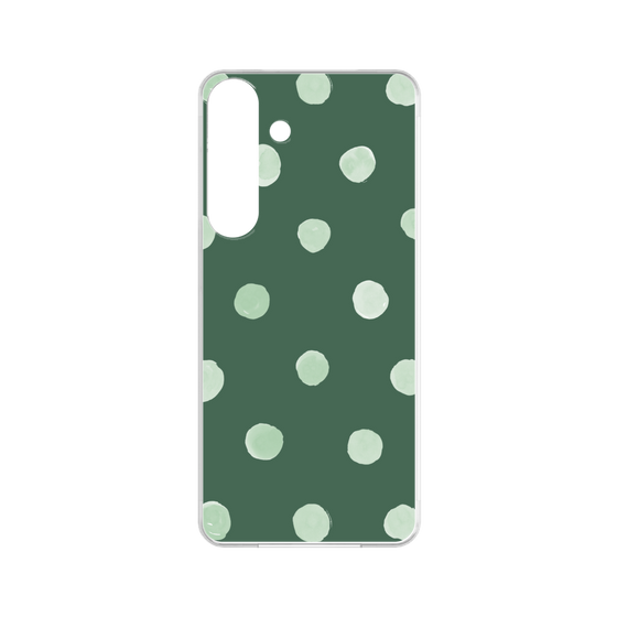 Premium Panel［ Watercolor Dots Retro Color - Green ］