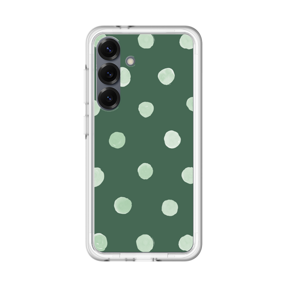 Premium Panel［ Watercolor Dots Retro Color - Green ］