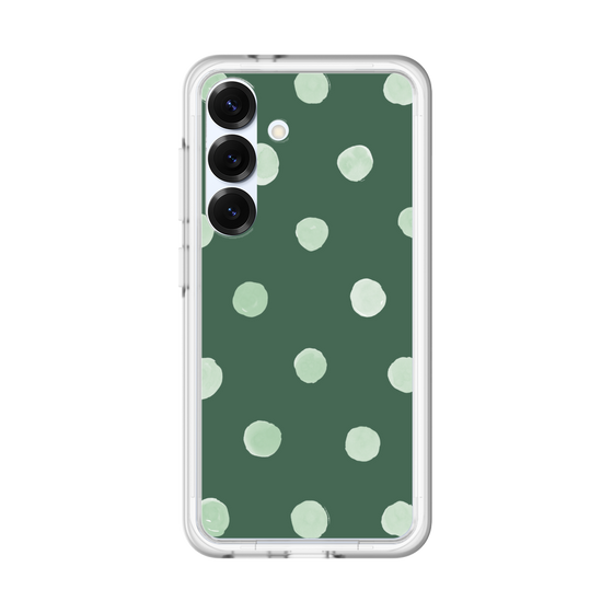 Premium Panel［ Watercolor Dots Retro Color - Green ］