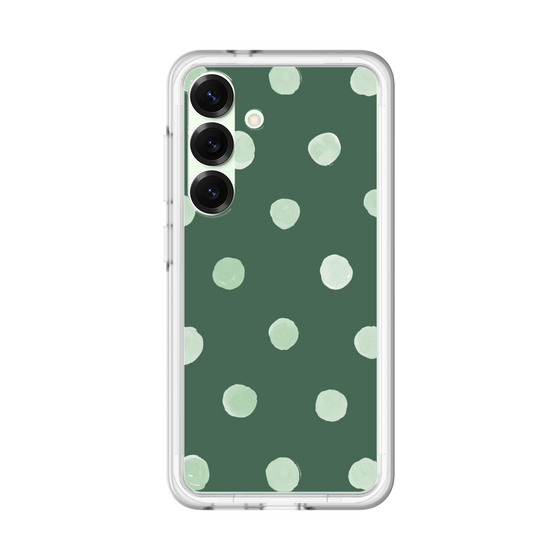 Premium Panel［ Watercolor Dots Retro Color - Green ］