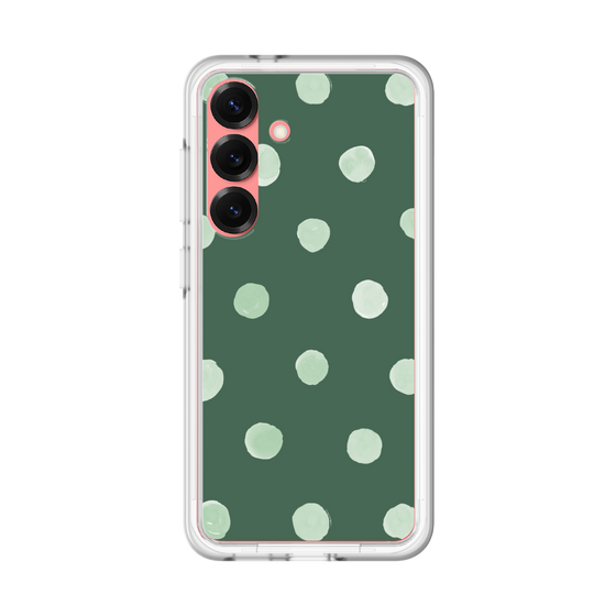 Premium Panel［ Watercolor Dots Retro Color - Green ］