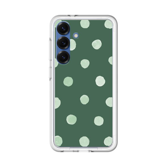Premium Panel［ Watercolor Dots Retro Color - Green ］