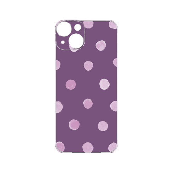 Premium Panel［ Watercolor Dots Retro Color - Purple ］