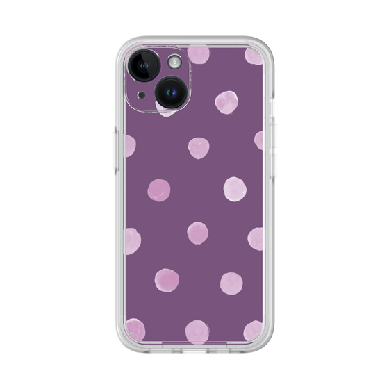 Premium Panel［ Watercolor Dots Retro Color - Purple ］