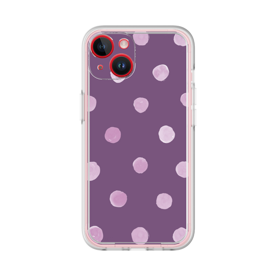 Premium Panel［ Watercolor Dots Retro Color - Purple ］
