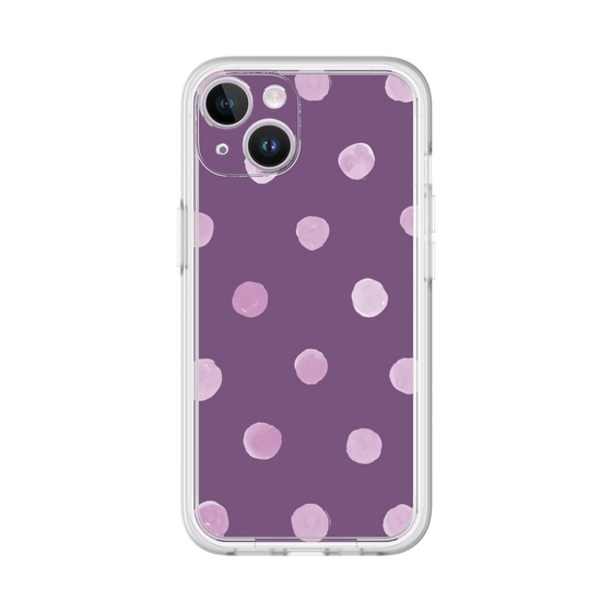 Premium Panel［ Watercolor Dots Retro Color - Purple ］