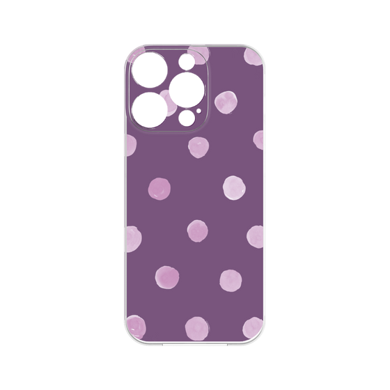 Premium Panel［ Watercolor Dots Retro Color - Purple ］