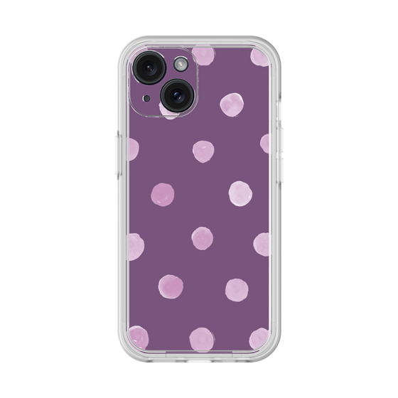 Premium Panel［ Watercolor Dots Retro Color - Purple ］