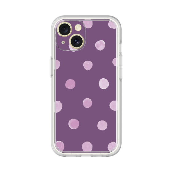 Premium Panel［ Watercolor Dots Retro Color - Purple ］
