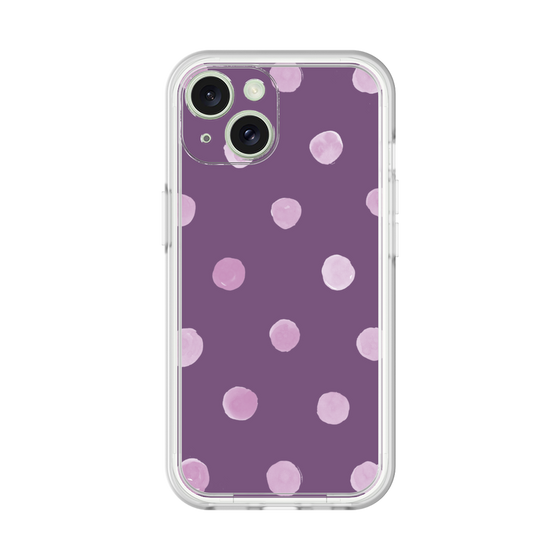 Premium Panel［ Watercolor Dots Retro Color - Purple ］
