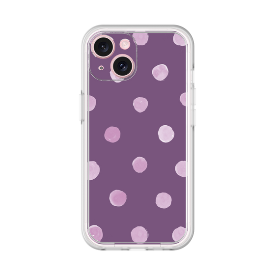 Premium Panel［ Watercolor Dots Retro Color - Purple ］