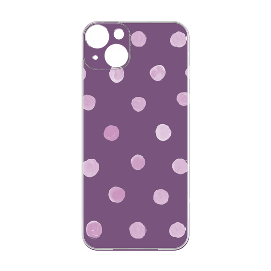 Premium Panel［ Watercolor Dots Retro Color - Purple ］