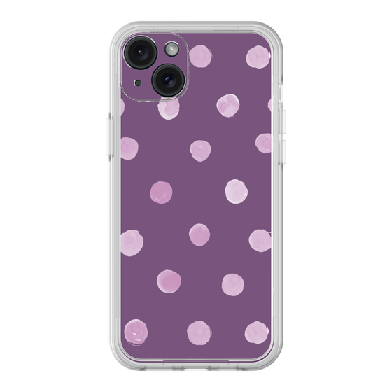 Premium Panel［ Watercolor Dots Retro Color - Purple ］