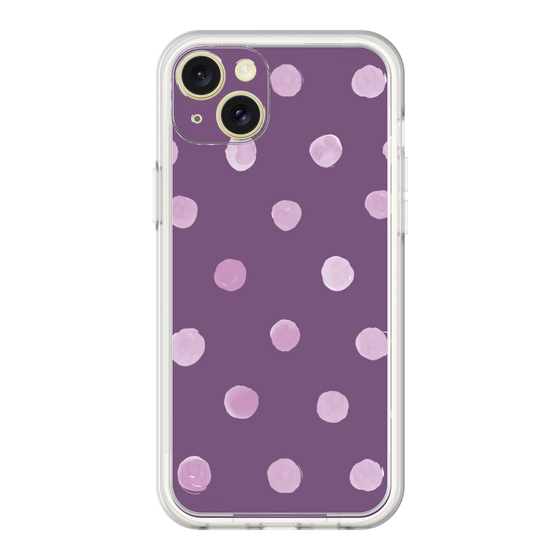 Premium Panel［ Watercolor Dots Retro Color - Purple ］