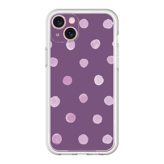 Premium Panel［ Watercolor Dots Retro Color - Purple ］