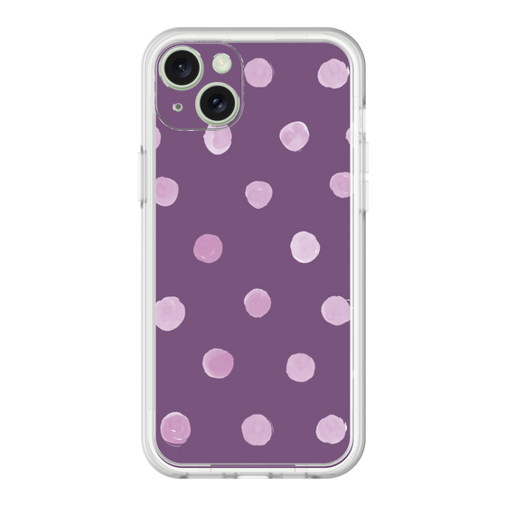 Premium Panel［ Watercolor Dots Retro Color - Purple ］