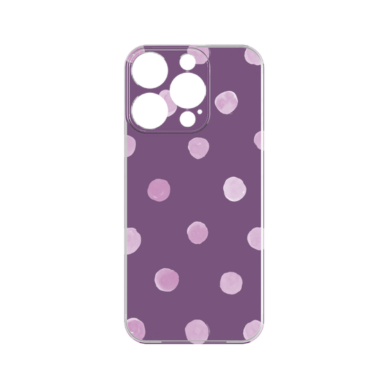 Premium Panel［ Watercolor Dots Retro Color - Purple ］