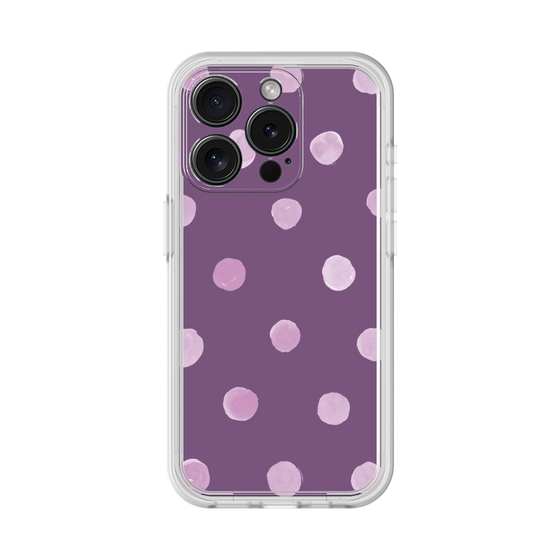 Premium Panel［ Watercolor Dots Retro Color - Purple ］