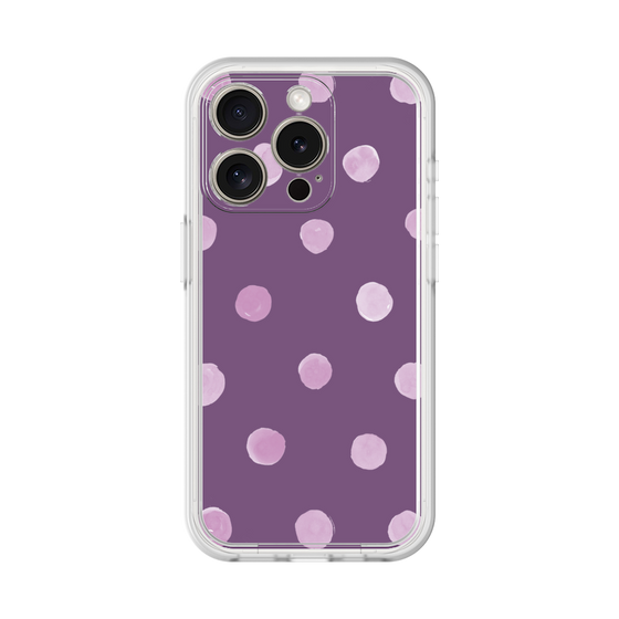 Premium Panel［ Watercolor Dots Retro Color - Purple ］