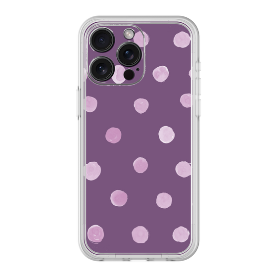 Premium Panel［ Watercolor Dots Retro Color - Purple ］