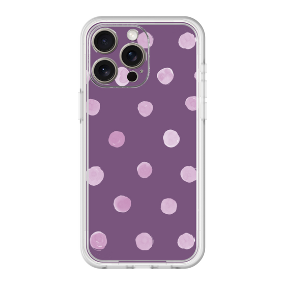 Premium Panel［ Watercolor Dots Retro Color - Purple ］