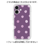 Premium Panel［ Watercolor Dots Retro Color - Purple ］