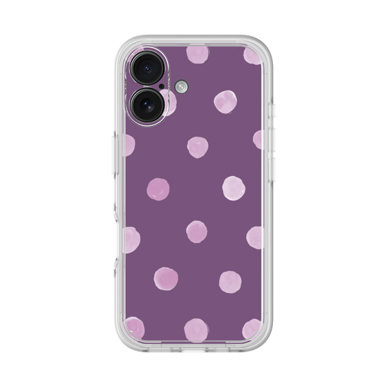 Premium Panel［ Watercolor Dots Retro Color - Purple ］