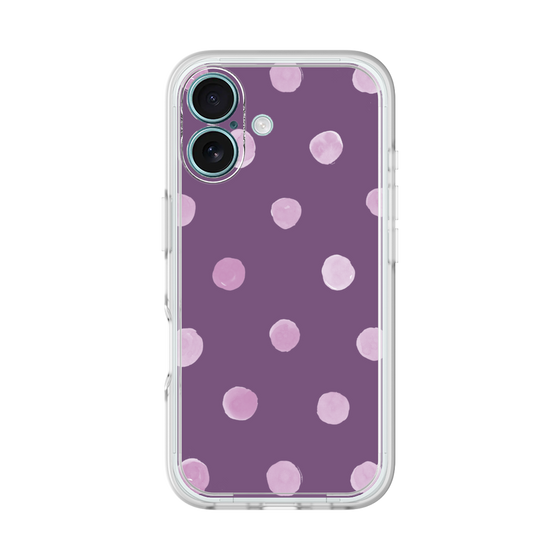 Premium Panel［ Watercolor Dots Retro Color - Purple ］