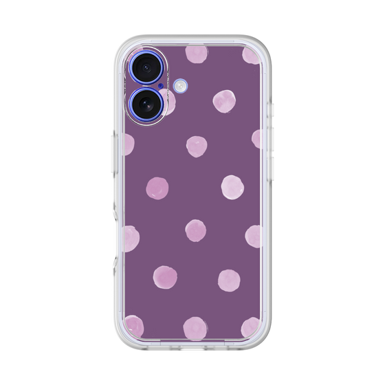 Premium Panel［ Watercolor Dots Retro Color - Purple ］
