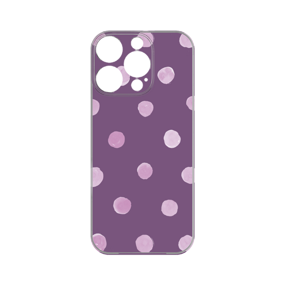 Premium Panel［ Watercolor Dots Retro Color - Purple ］