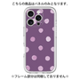 Premium Panel［ Watercolor Dots Retro Color - Purple ］