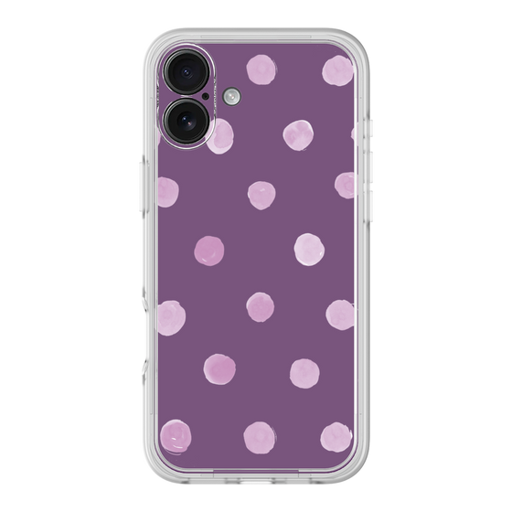 Premium Panel［ Watercolor Dots Retro Color - Purple ］