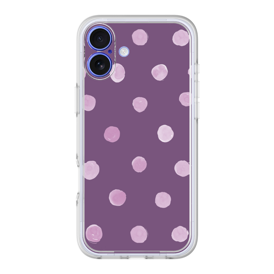 Premium Panel［ Watercolor Dots Retro Color - Purple ］
