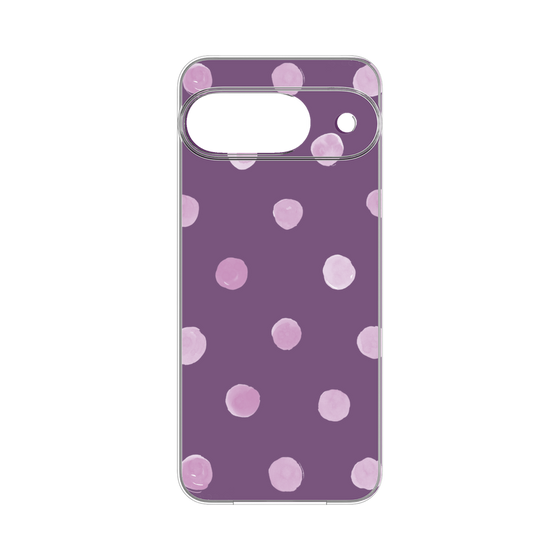 Premium Panel［ Watercolor Dots Retro Color - Purple ］