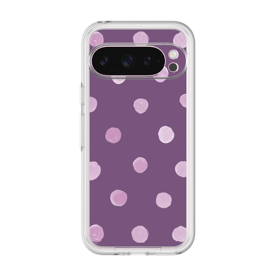 Premium Panel［ Watercolor Dots Retro Color - Purple ］