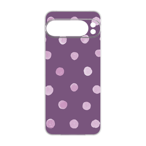 Premium Panel［ Watercolor Dots Retro Color - Purple ］
