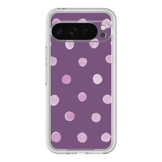 Premium Panel［ Watercolor Dots Retro Color - Purple ］