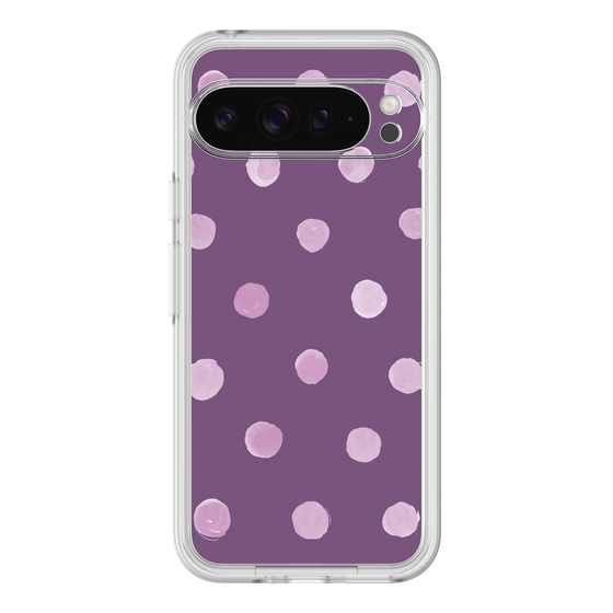 Premium Panel［ Watercolor Dots Retro Color - Purple ］