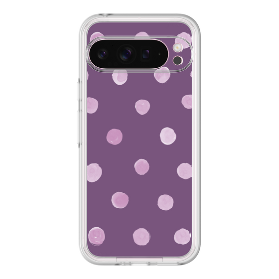 Premium Panel［ Watercolor Dots Retro Color - Purple ］