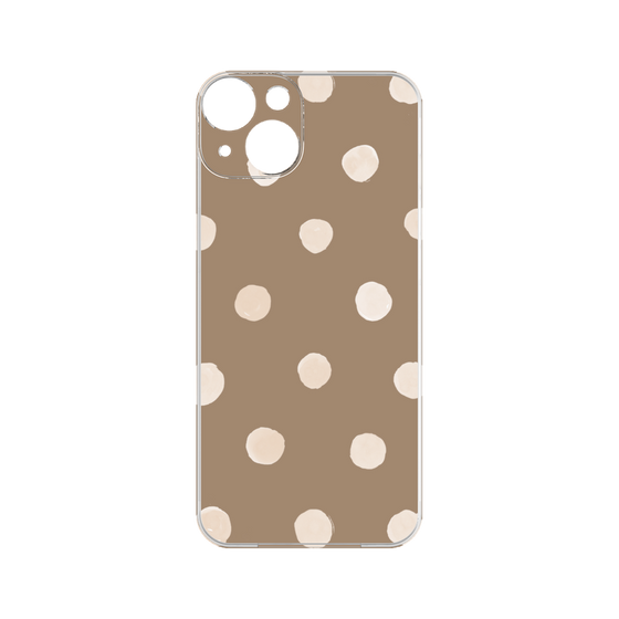 Premium Panel［ Watercolor Dots Retro Color - Brown ］