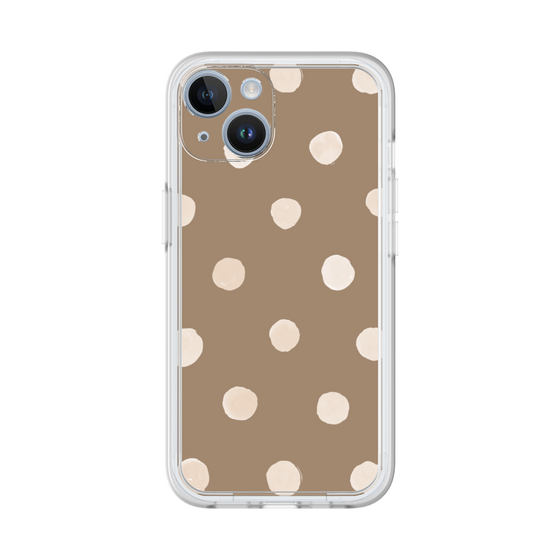 Premium Panel［ Watercolor Dots Retro Color - Brown ］