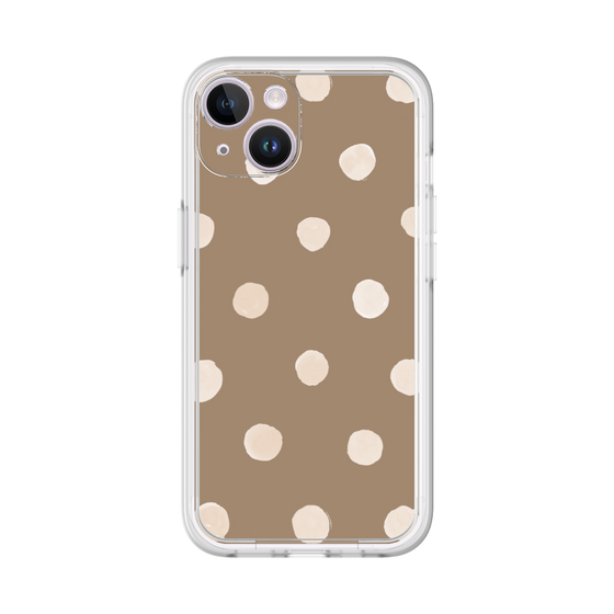 Premium Panel［ Watercolor Dots Retro Color - Brown ］
