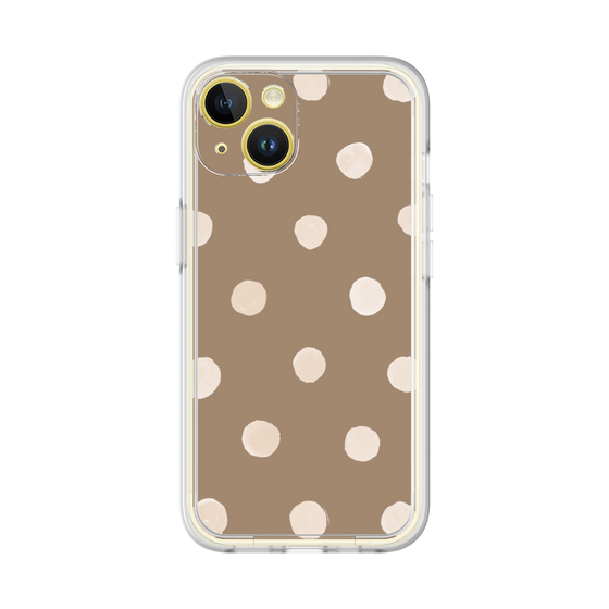 Premium Panel［ Watercolor Dots Retro Color - Brown ］