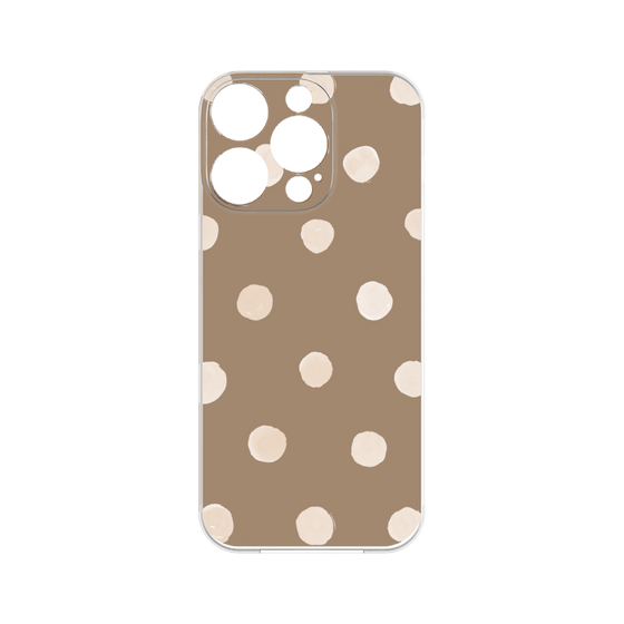 Premium Panel［ Watercolor Dots Retro Color - Brown ］