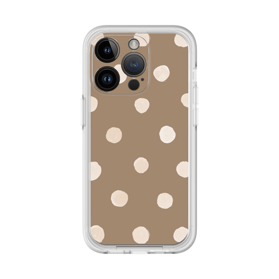 Premium Panel［ Watercolor Dots Retro Color - Brown ］