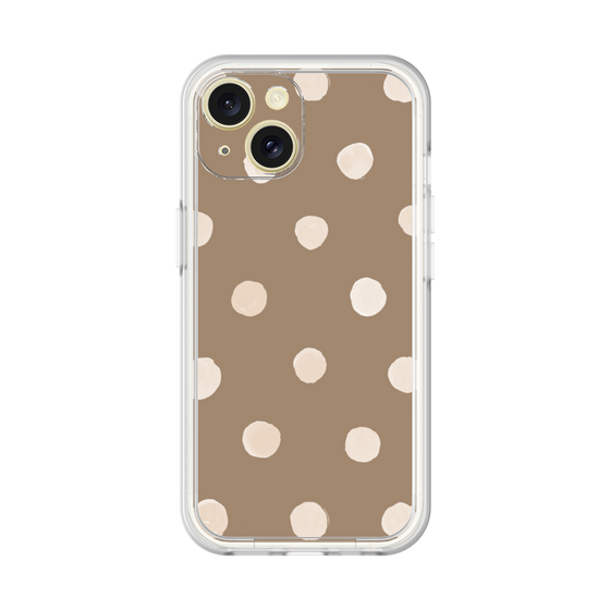 Premium Panel［ Watercolor Dots Retro Color - Brown ］