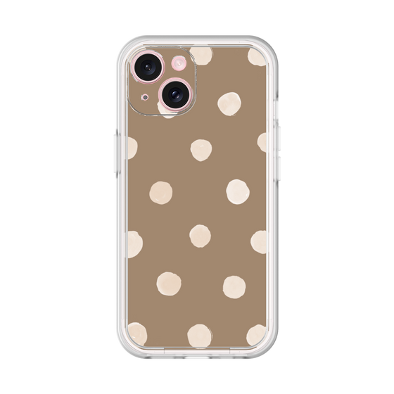 Premium Panel［ Watercolor Dots Retro Color - Brown ］