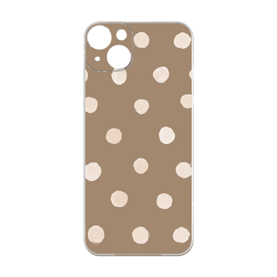 Premium Panel［ Watercolor Dots Retro Color - Brown ］